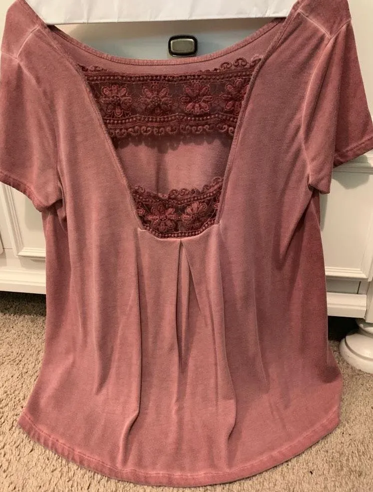 Dantelle Light Burgundy Top  - Image 3