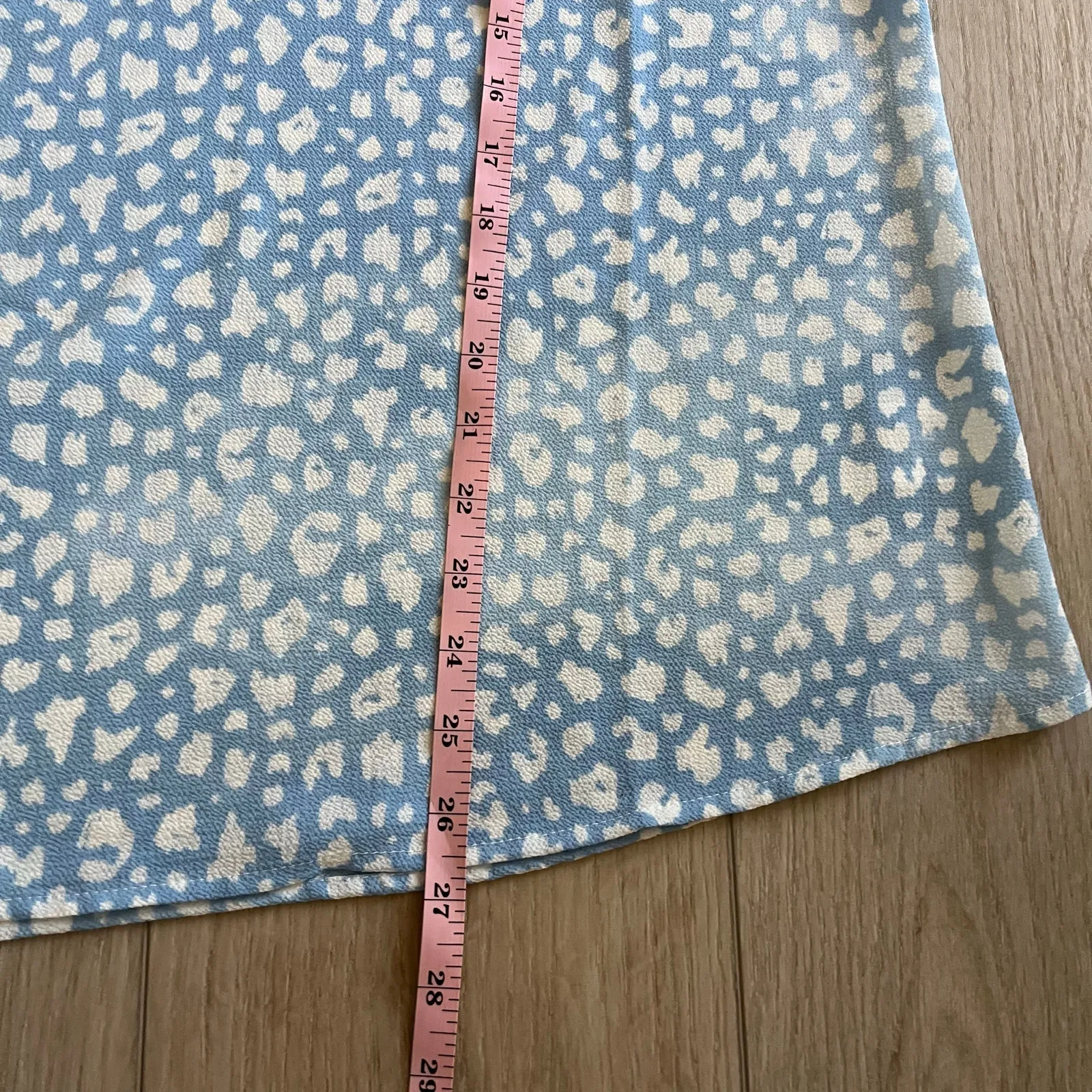 MudPie Women's Blue & White Ferah Tank Size Large - Image 5