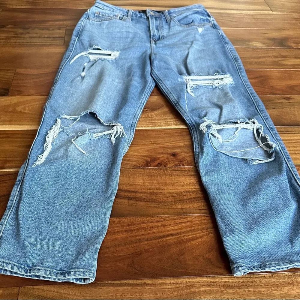 HOLLISTER Ultra Highrise Vintage Straight Jeans - Image 5