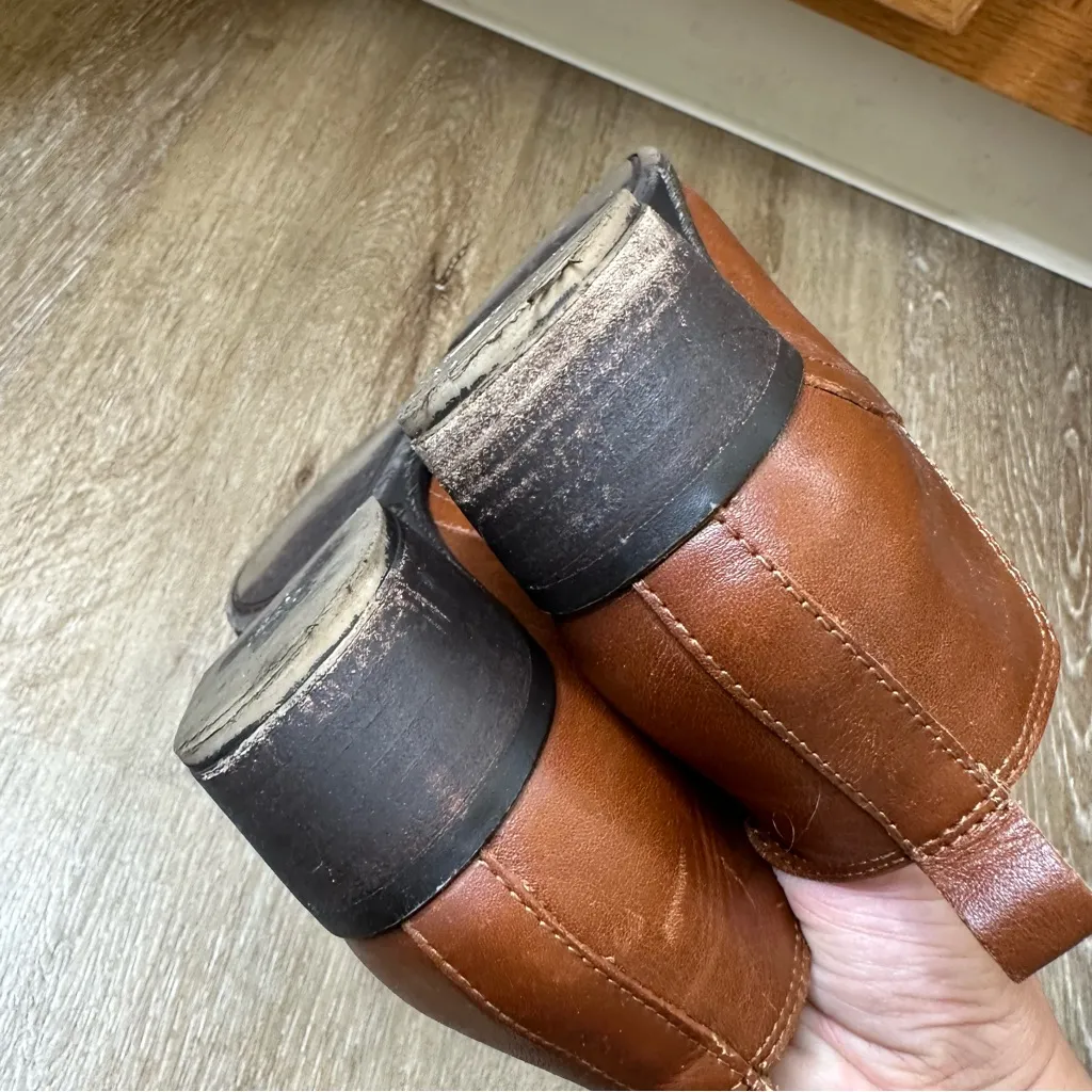 Lucky Brand Bollo Brown Leather Booties 7.5 - Image 9