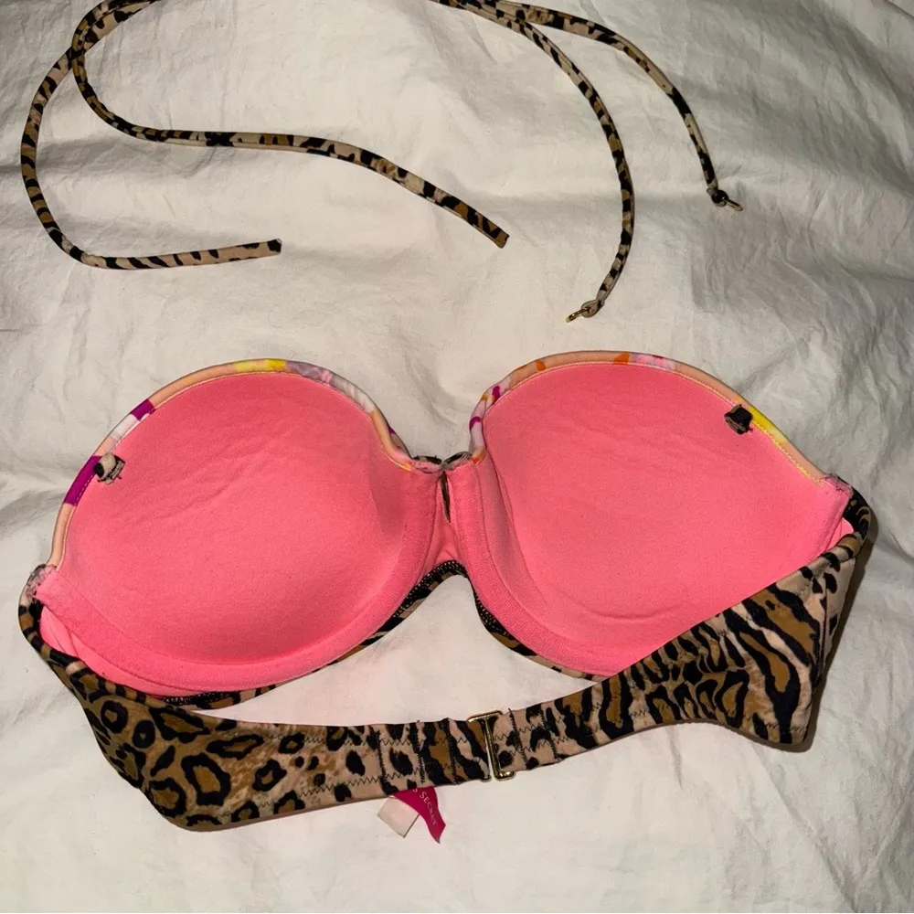 Victoria's Secret Leopard Print Bikini Top - Image 2