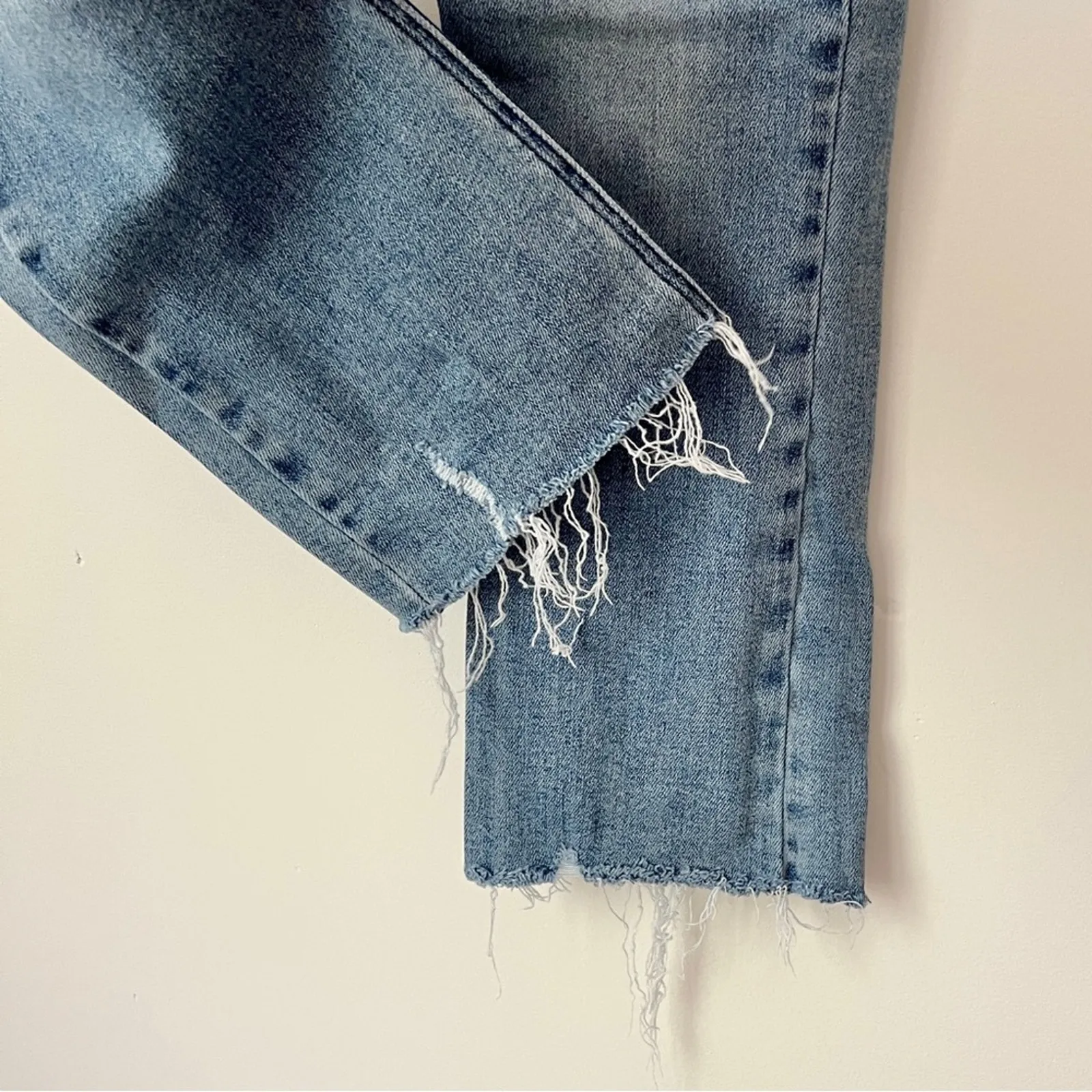 Pistola Lennon High-Rise Cropped Boot Jeans 26 Zina Medium Wash - Image 6