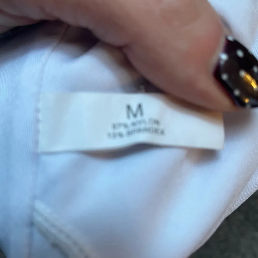 NVGTN Eclipse Seamless Sports Bra White Black Size M - Image 4