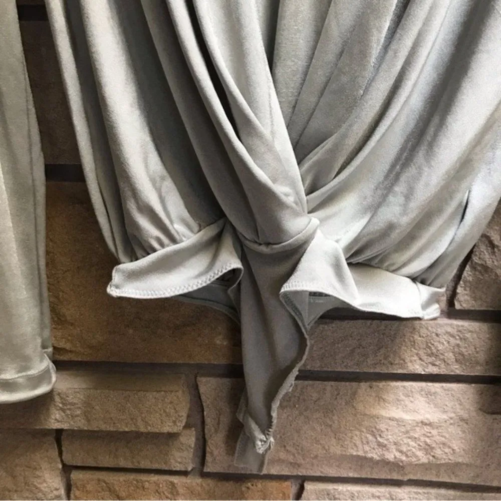 Free People Intimately Free Turnt Crossover thong Bodysuit Oxide Large - Image 9