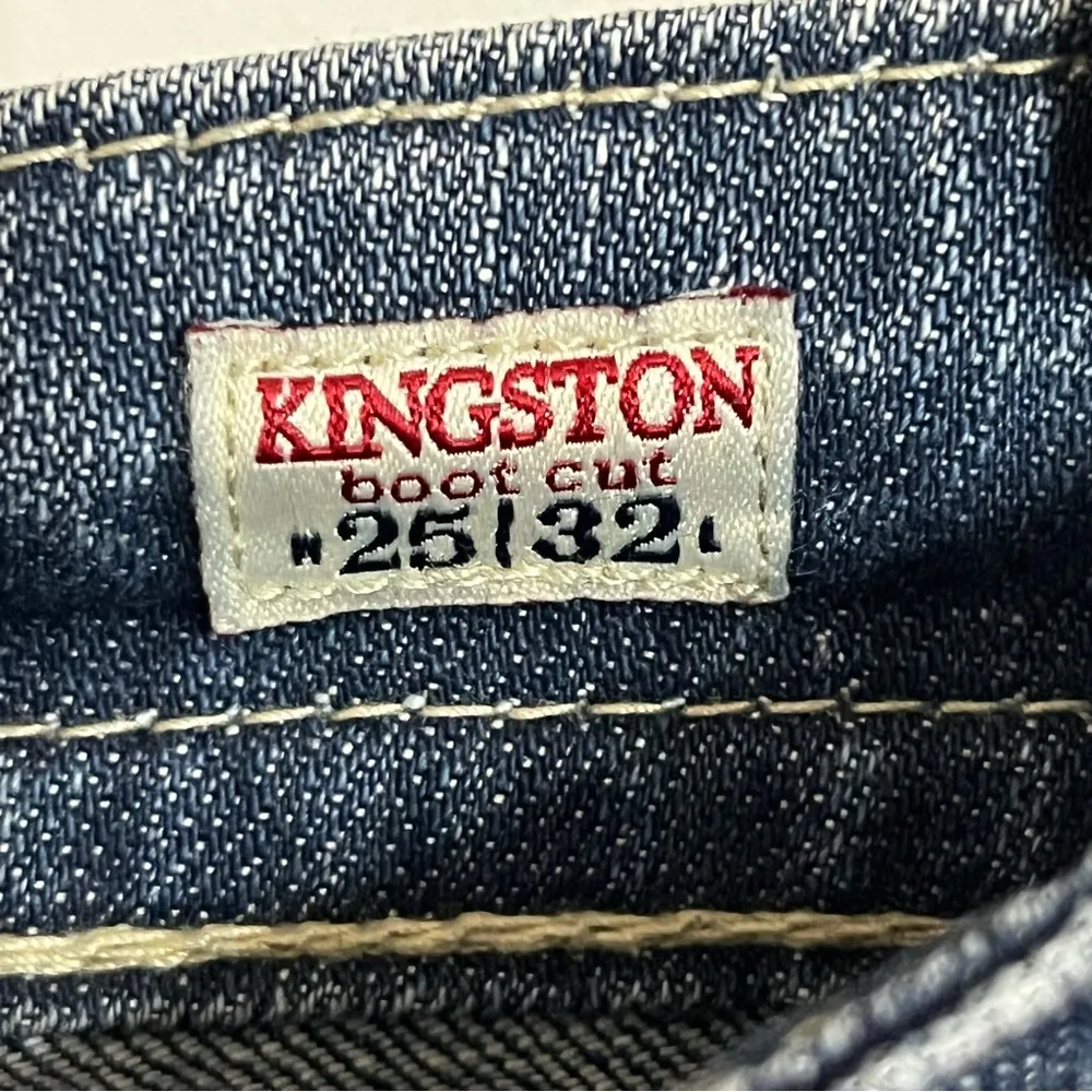 Women’s Mek Denim Kingston Bootcut Western Embroidered Jeans Denim Size‎ 25 X 32 Blue - Image 5