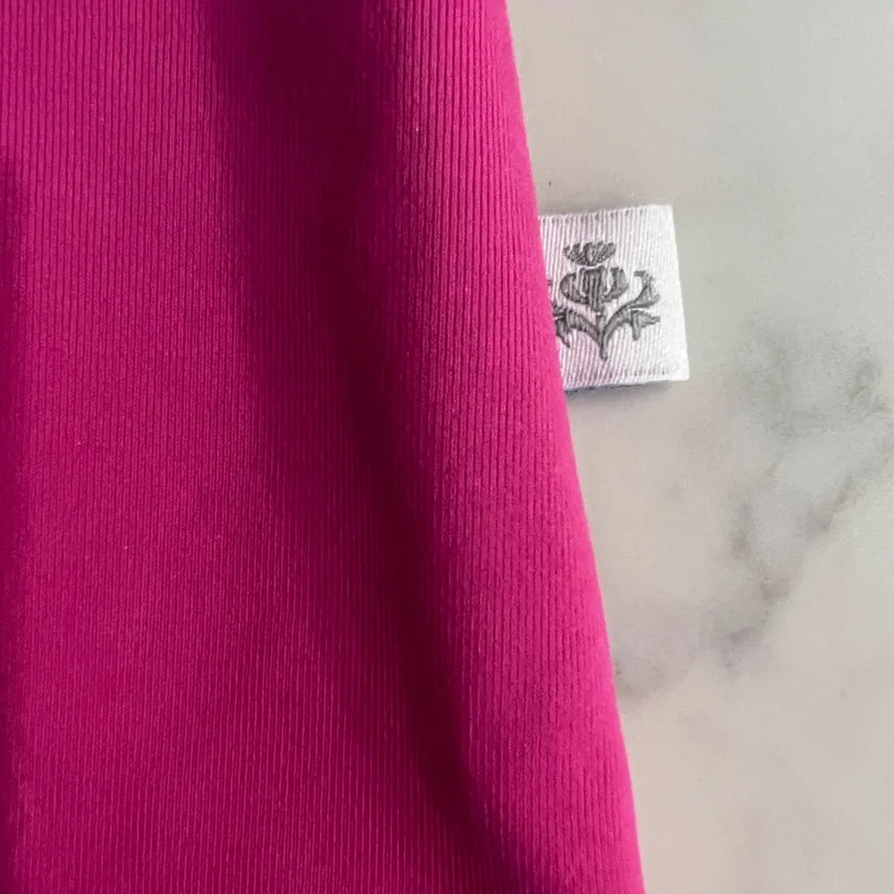 Lady Hagen Golf Pink Floral Tropical Short Sleeve Polo Shirt - Size Medium - Image 6