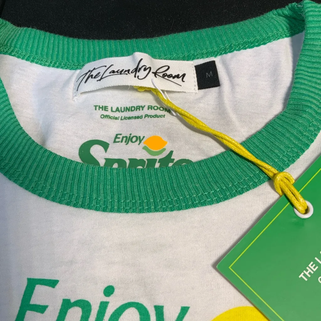 The Laundry Room Sprite 90’s Tm-Perfect ringer tee size medium NWT - Image 3