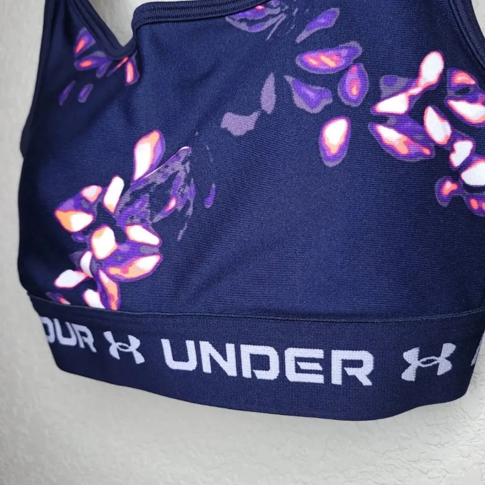 UNDER ARMOUR Crossback 2.0 Medium Support Sports Bra 1361042 Womens XS NWT - Image 5