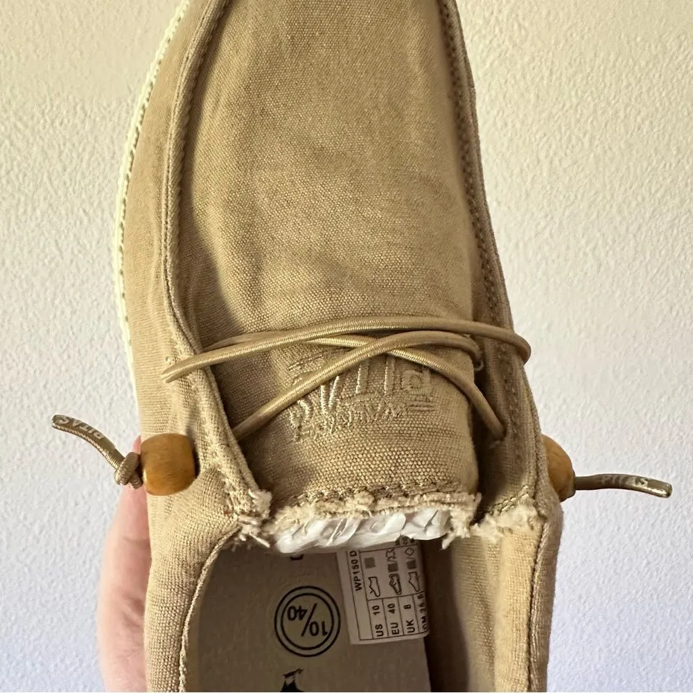 Walk In Pitas Dani Women Dune Beige Loafers Size 10 EU 40 Brown - Image 6