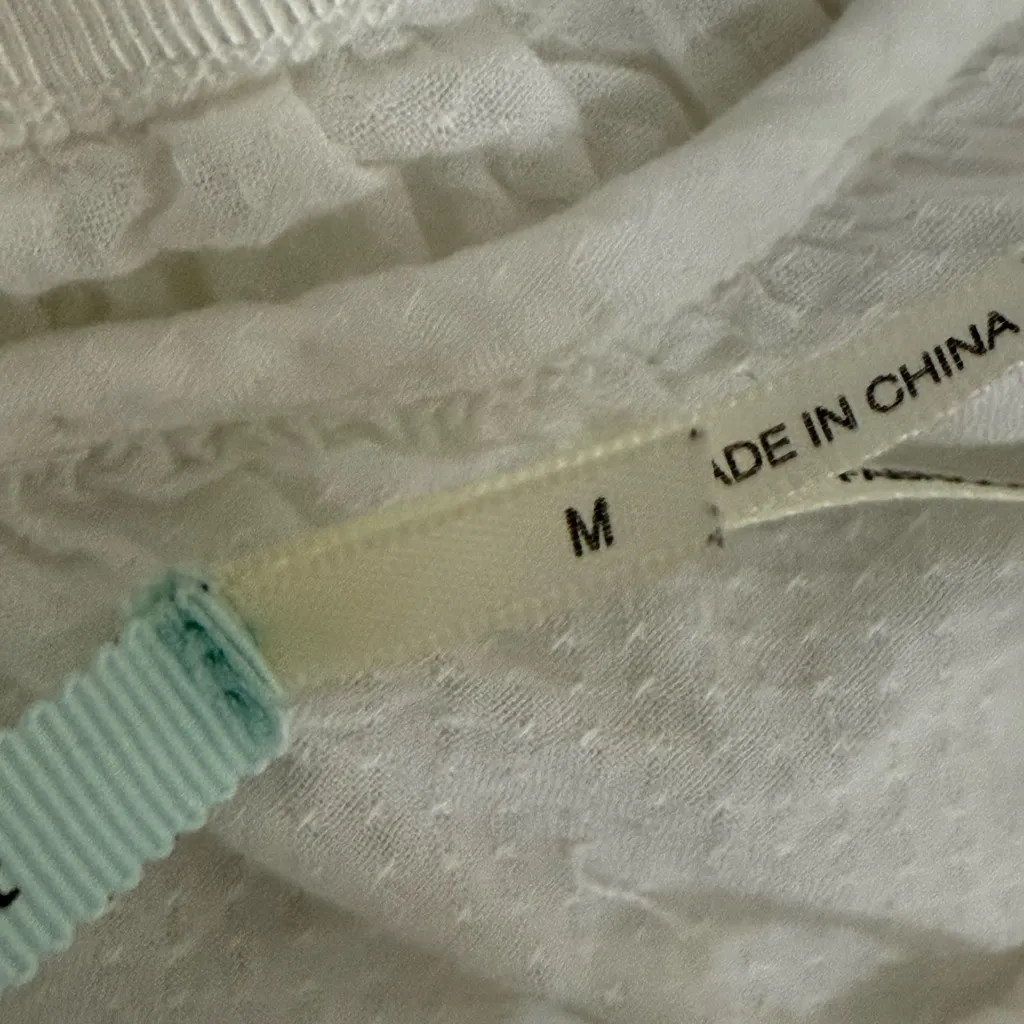 Kimchi Blue  White Ruffled Blouse - Image 9