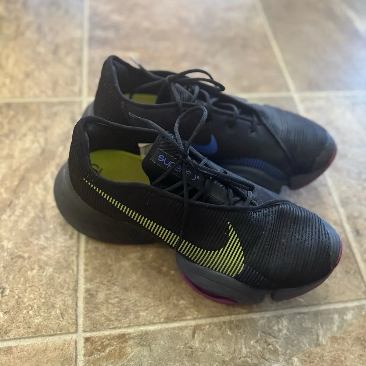 Nike Air Zoom SuperRep 2 Shoes Black Red Plum Size 10.5 CU5925-010 - Image 6