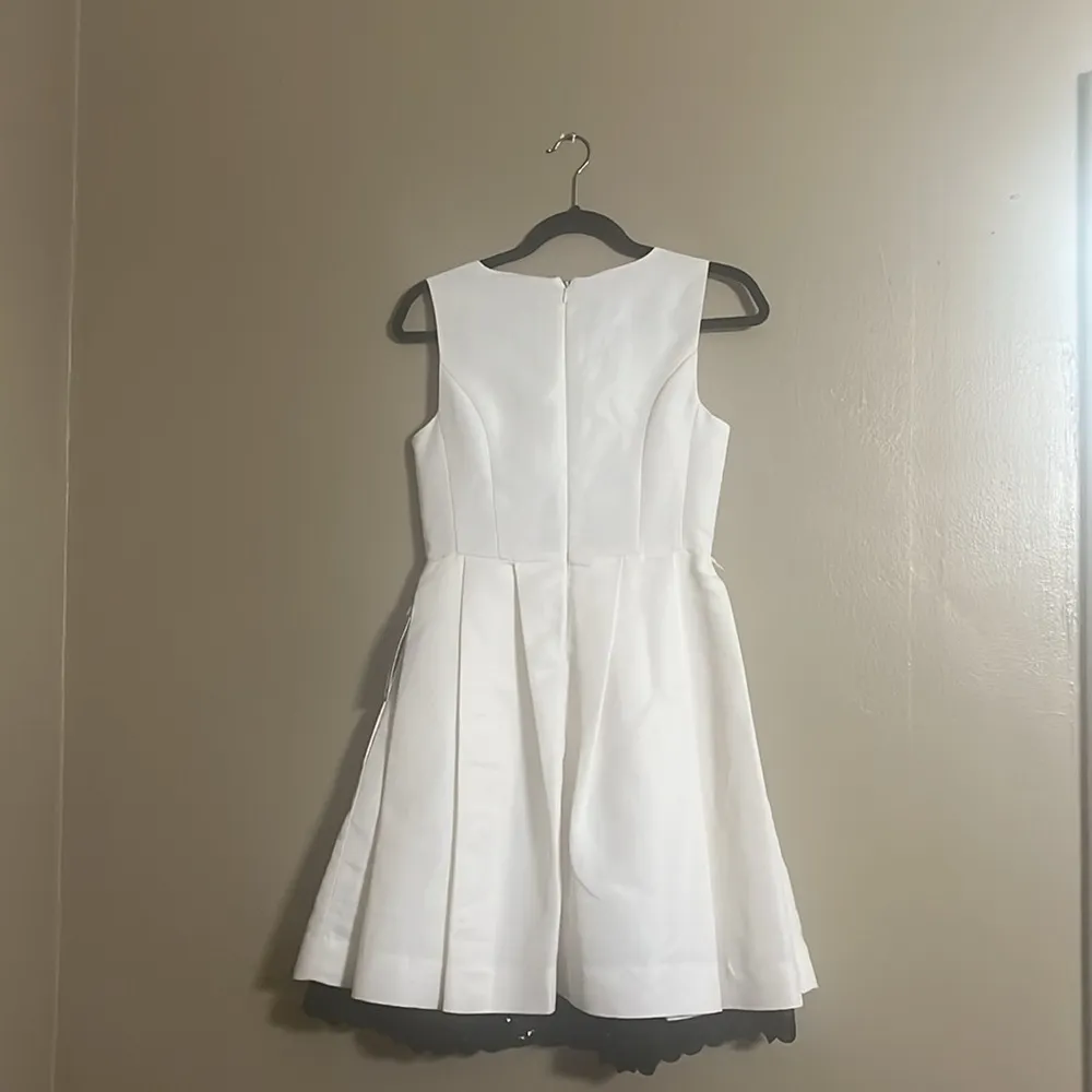 Jason Wu for Target Dress Sz 2 Pleated Beaded Lace Trim Feminine Side Pockets - Image 4