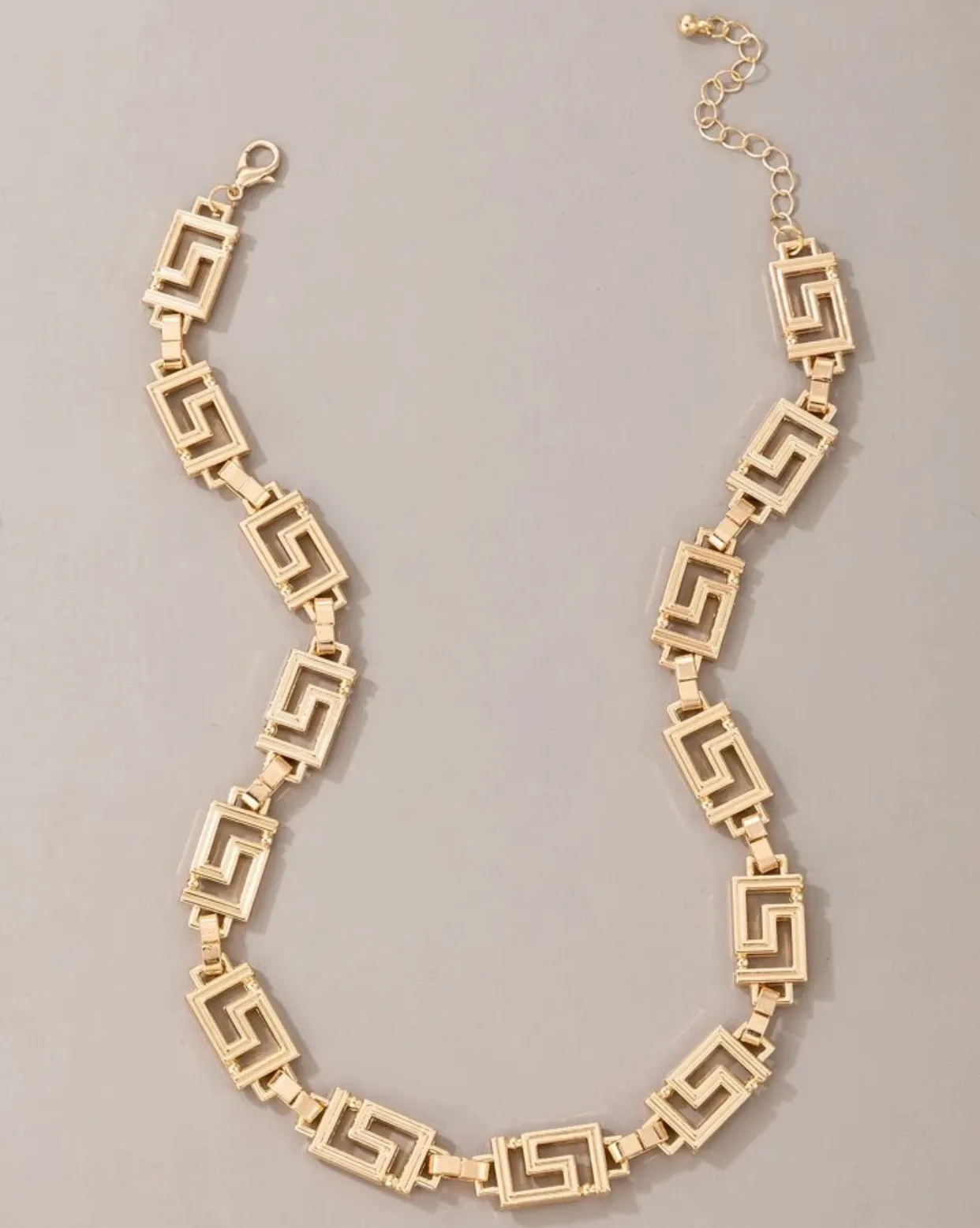 New Detail Gold Necklace - Image 3