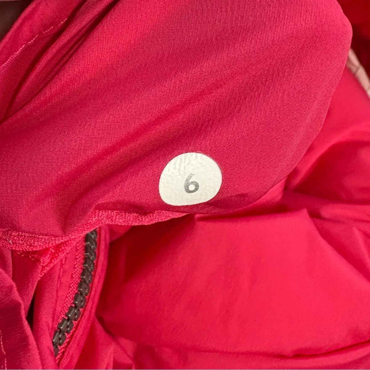 Lululemon Fluffed Up Pullover Puffer Jacket Boom Juice Pink Size 6 - Image 3