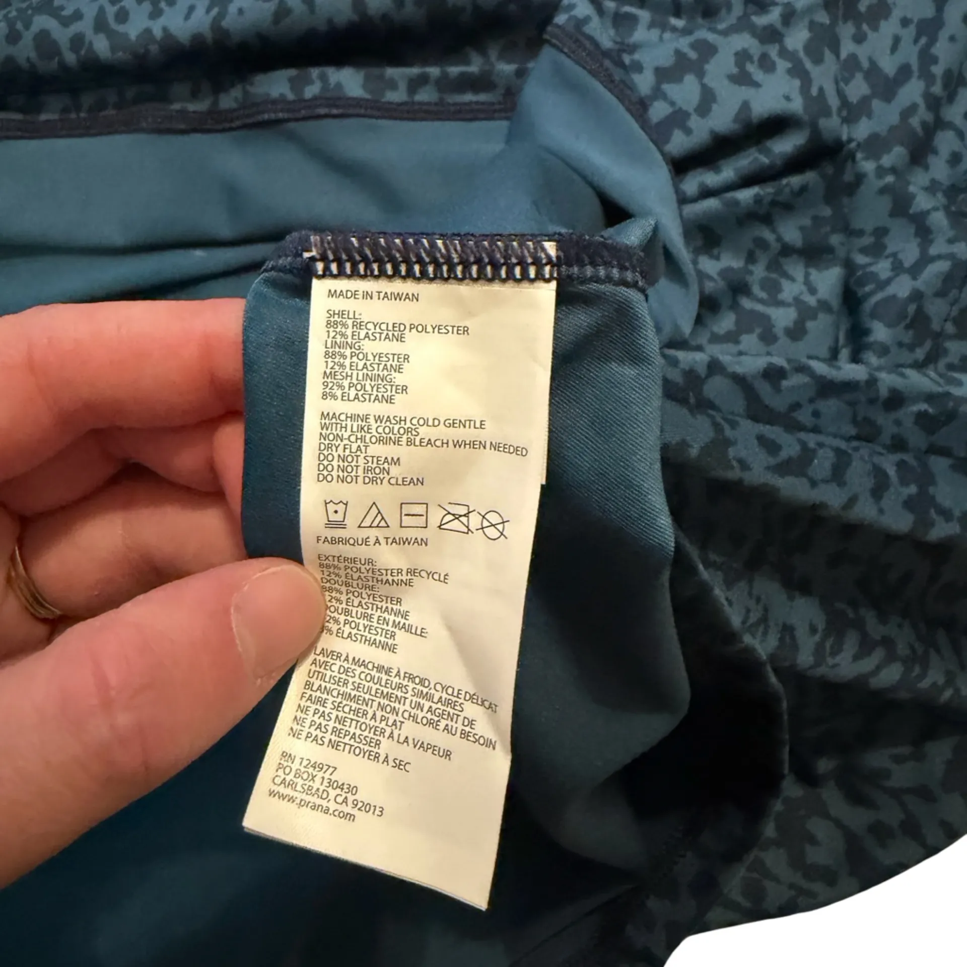 👗 prAna Jewel Lake Summer Dress Women’s Medium Blue Pattern ✨ - Image 11