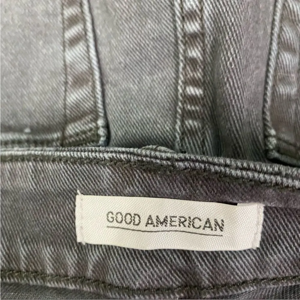 Good American bombshell skirt raw hem 12 - Image 5