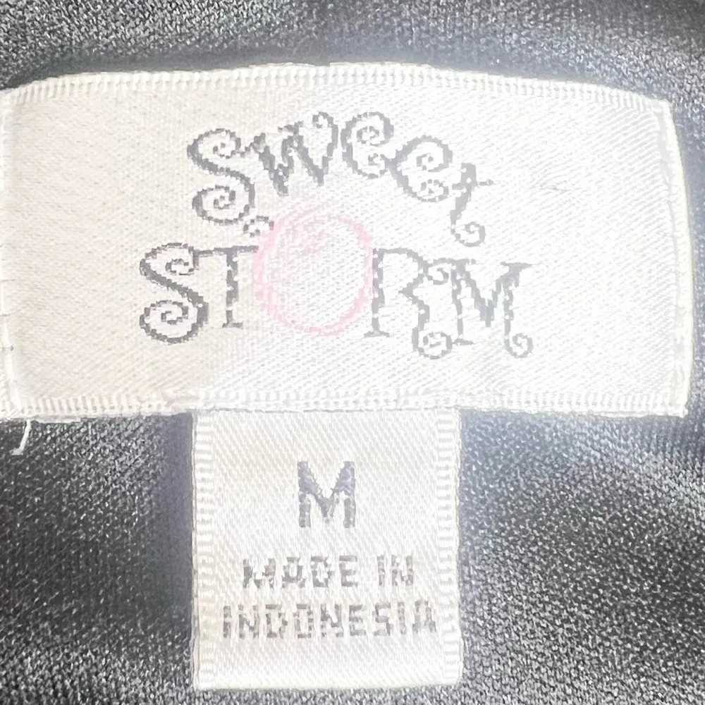 Purple & Black Evening Cocktail Party Dress Size Medium - Image 7