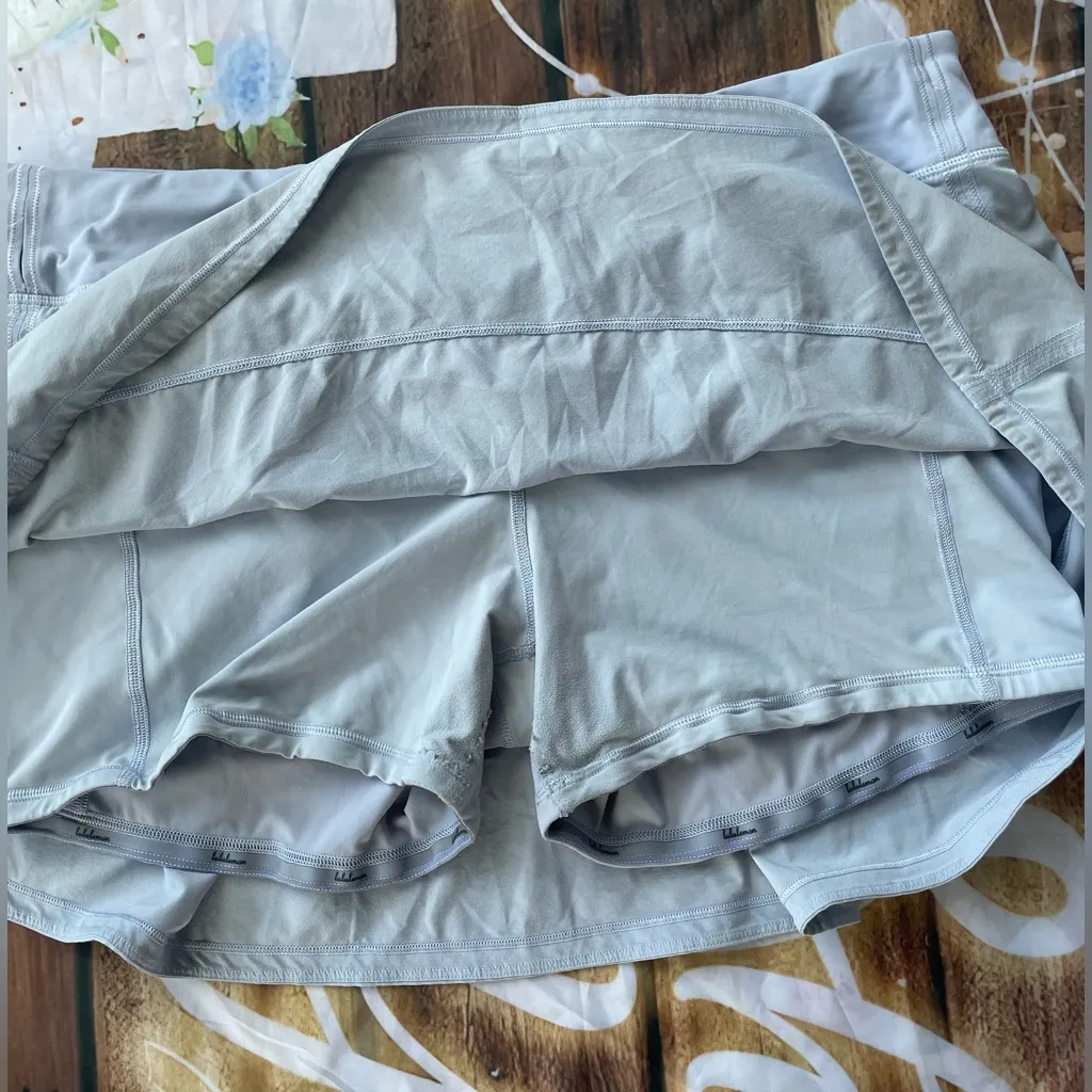 Lululemon Light blue Athletic Skirt - Image 4