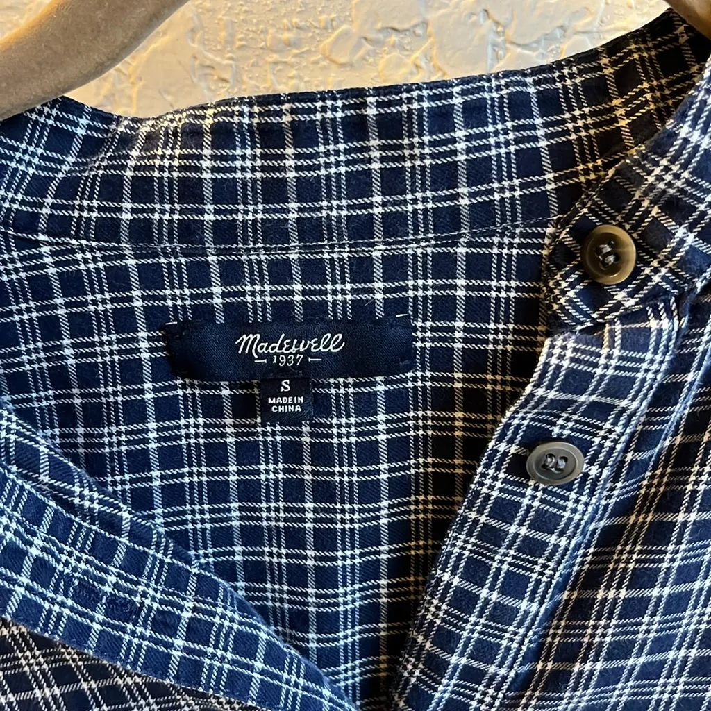 Madewell Abilene Plaid Popver - Image 6