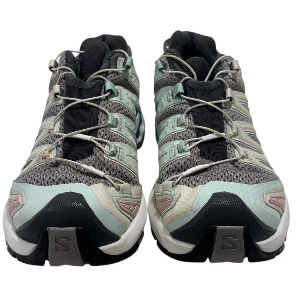 Salomon Women's XA PRO 3D Aqua and Gray Trail running Athletic Shoes Size 8 - Image 3