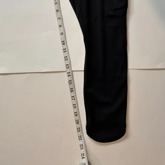 Athleta Black Crop Leggings With Pockets  - Size‎ S. - Image 10
