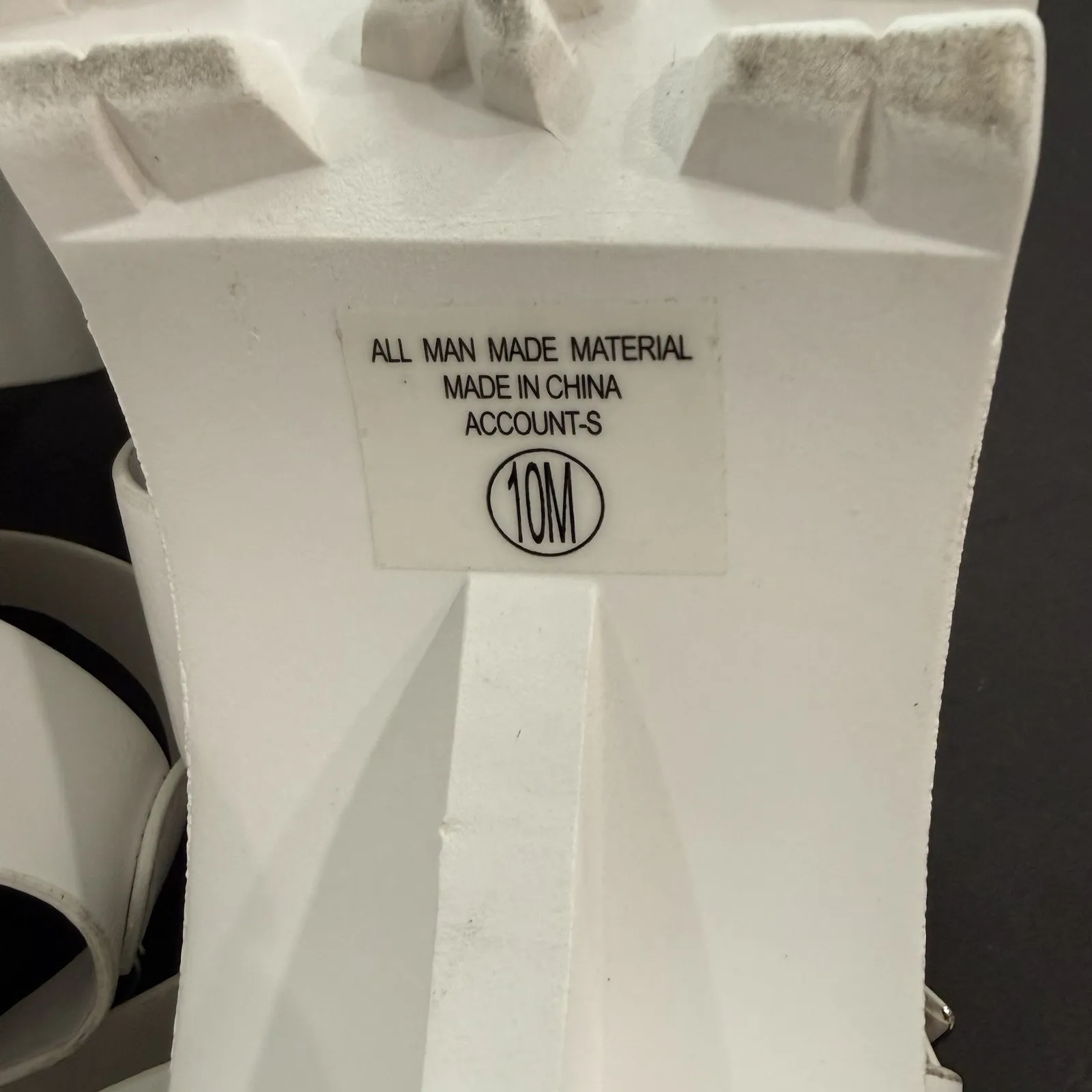 Unr8ed Chunky Platform Heel Sandal Shoe Women US 10 M Strappy Monolith Lug Sole - Image 7