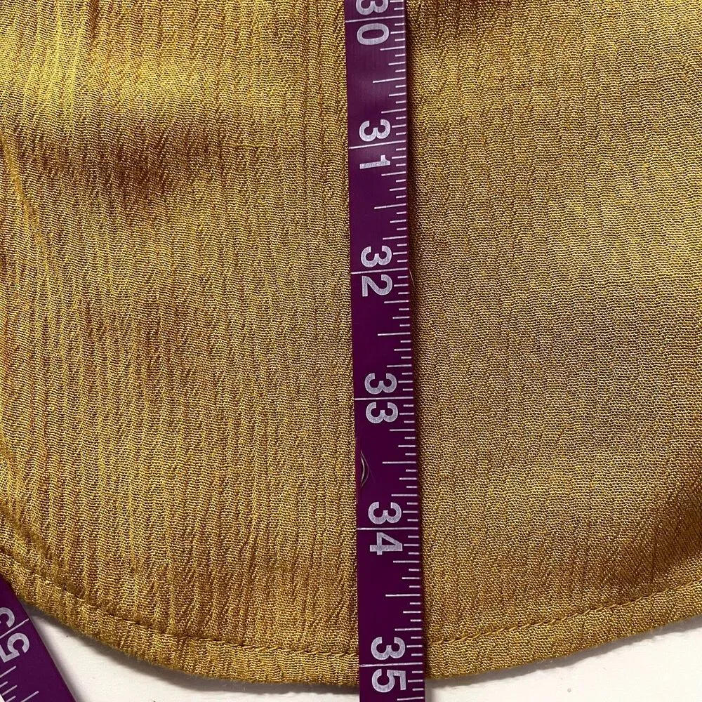 Forever 21 NWOT Mustard Yellow Tank Dress Size M - Image 8