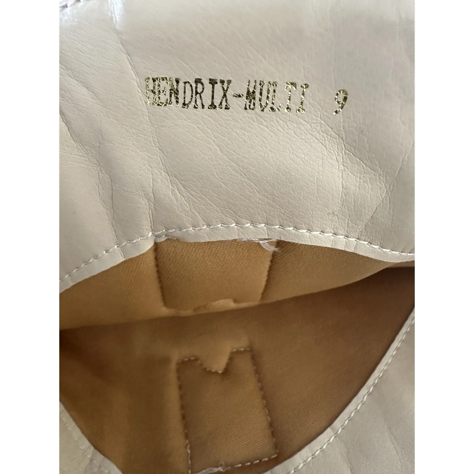 Azalea Wang Hendrix Western Cowboy Boot Knee High Pink/Orange Metallic Sz 9 Pink - Image 12