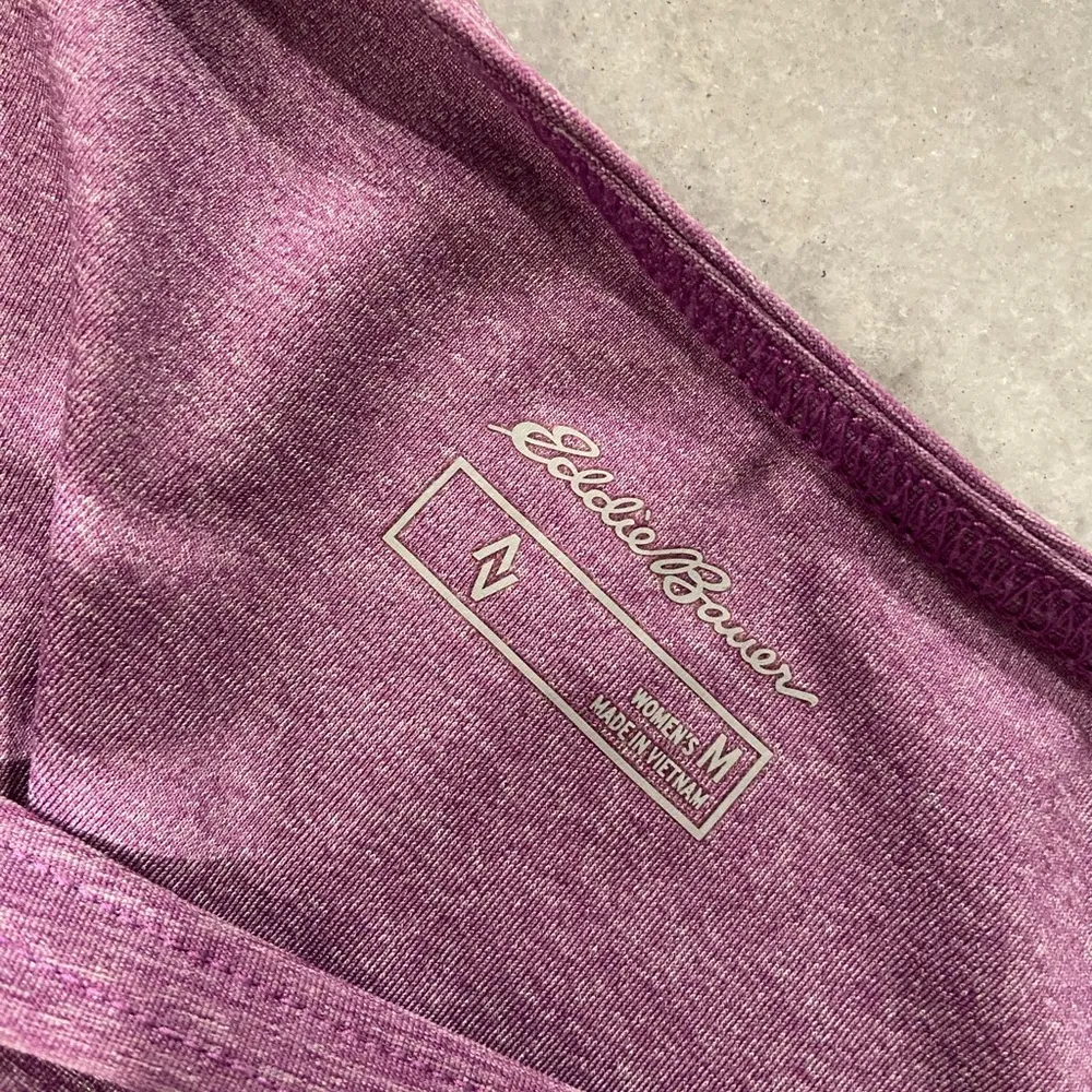 Eddie Bauer Relaxed Fit Purple Quick Dry Active Wear Long Sleeve Shirt Size M - Image 11