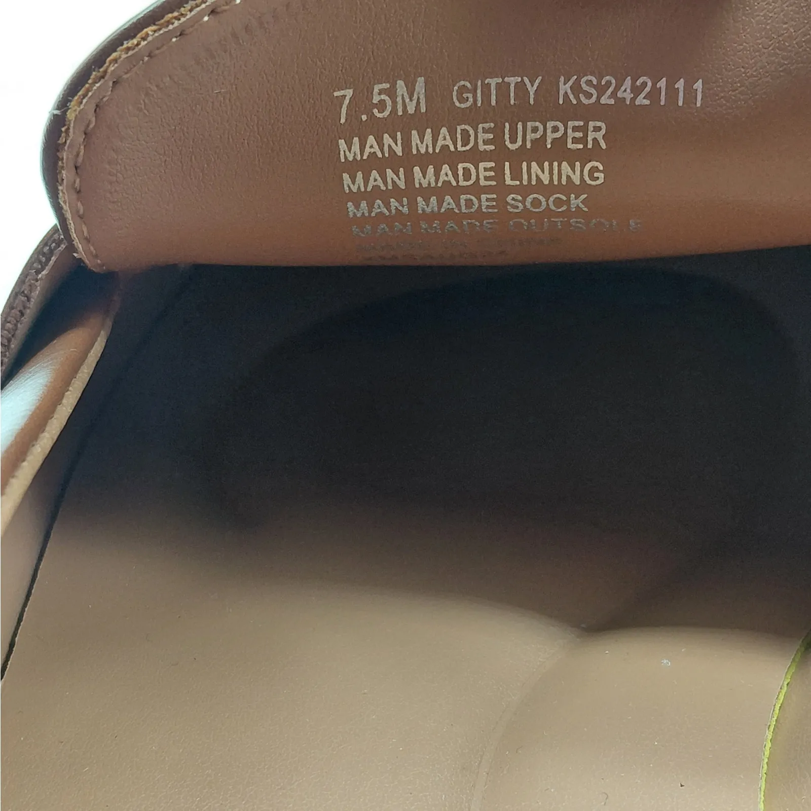 Kensie Women's Classic Slip-On Gitty Penny Loafers Casual Shoes Sz 7.5M Brown - Image 9