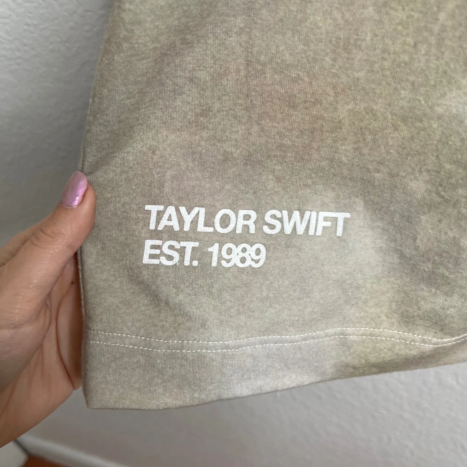 Taylor Swift Est 1989 Tie Dye Just a Summer Thing Swim Cover Up Women's Size M - Image 2