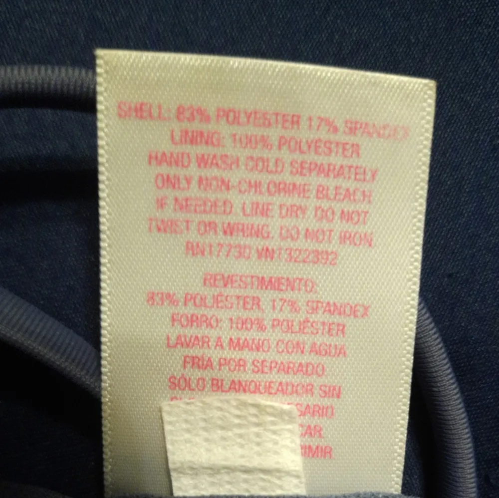 Xhilaration Multicolored Bikini Top Size Small - Image 5