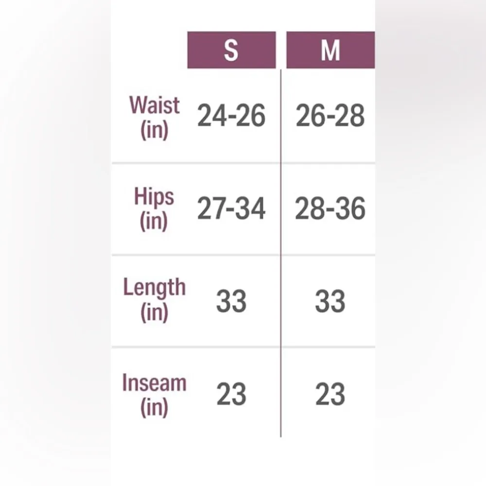 NWT Sarina Women’s Black Leggings With Tummy Control And Compression Waistband Size undefined - Image 6