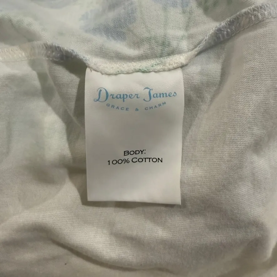 Draper James Women's Striped Long‎ Sleeve Top Size Small Multicolor - Image 7