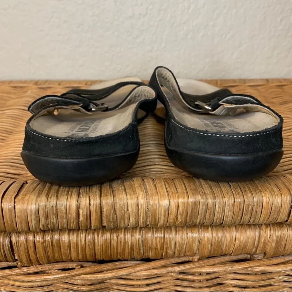 Mephisto Leather Cork Bed Sandals Size 38 - Image 5