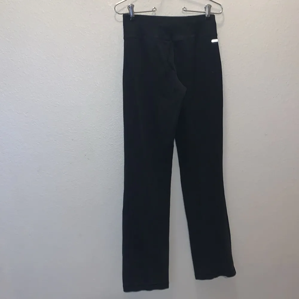 Danskin Now Black Semi Fitted Athletic Workout Yoga Gym Pants Size XS - Image 5