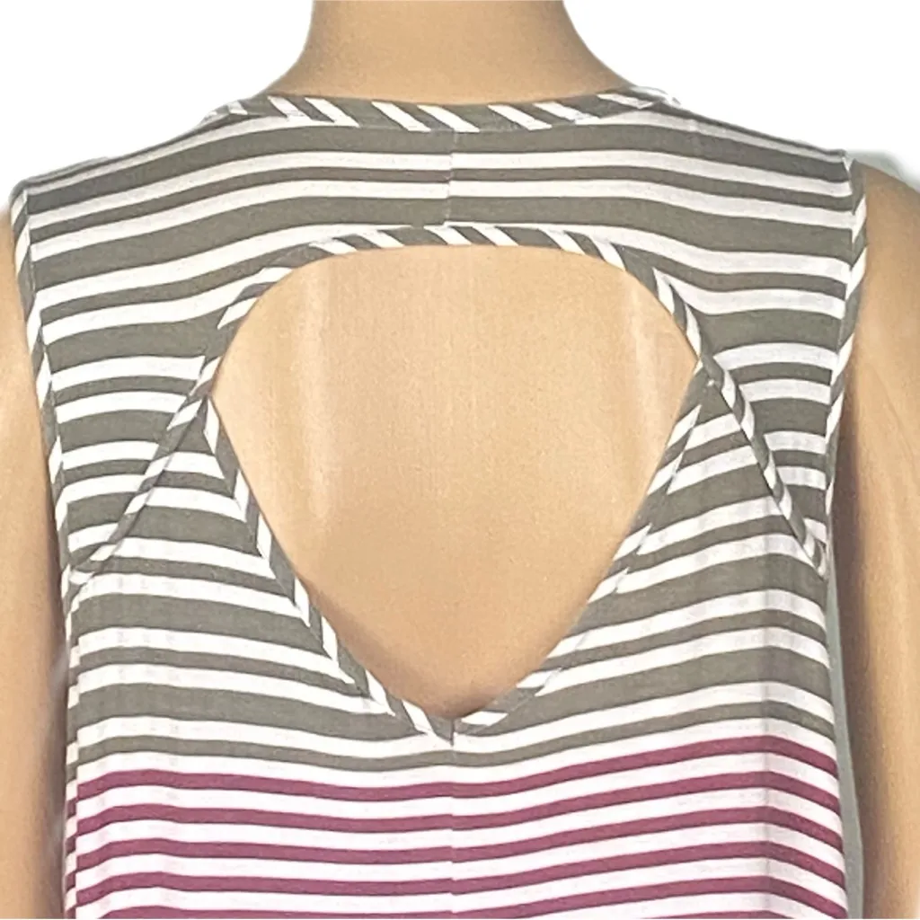 AVENTURA Carrick stretchy swing style dress with side seam hip pockets Large EUC Gray - Image 11