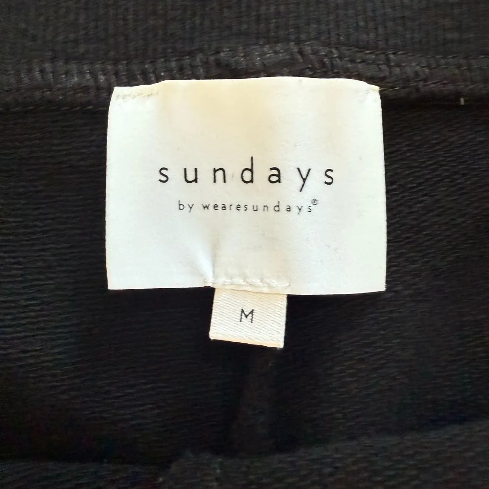 SUNDAYS Cullen Split Front Pants Black Size M - Image 11