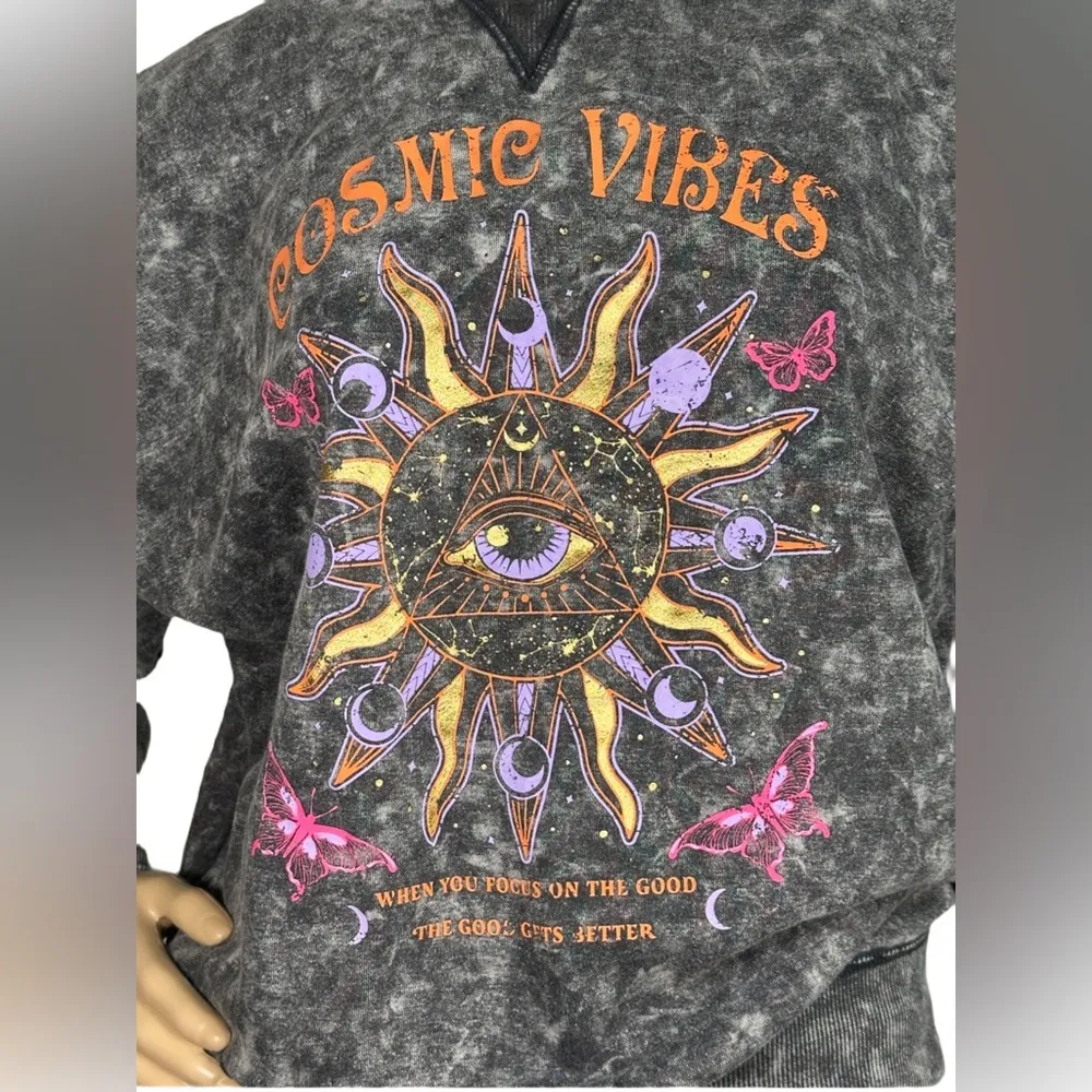 SELF ESTEEM  Cosmic Vibes Crewneck Sweatshirt - Image 2