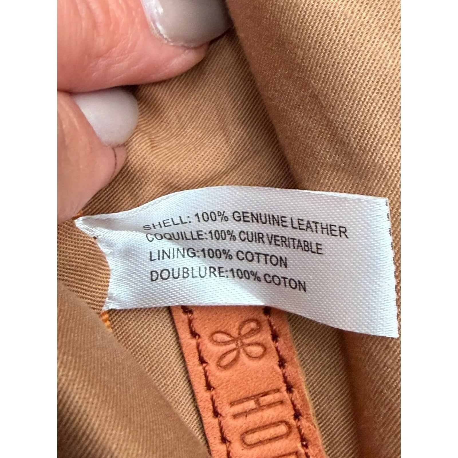 HOBO Black Genuine Leather Crossbody Clutch Bag Zip Flap - Image 9