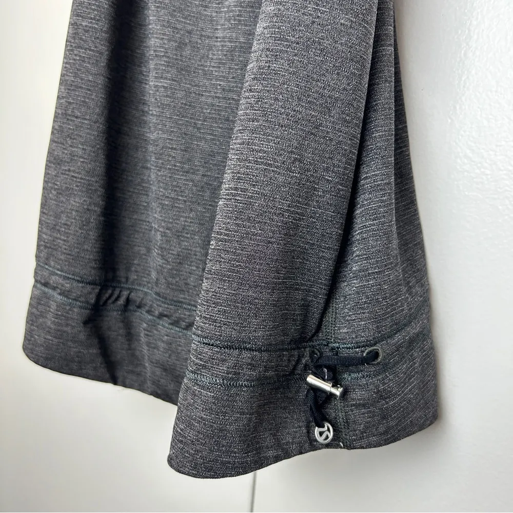 Lululemon Rest Less Tank in Heathered Black and Flowabunga Black Angel Wing. - Image 5