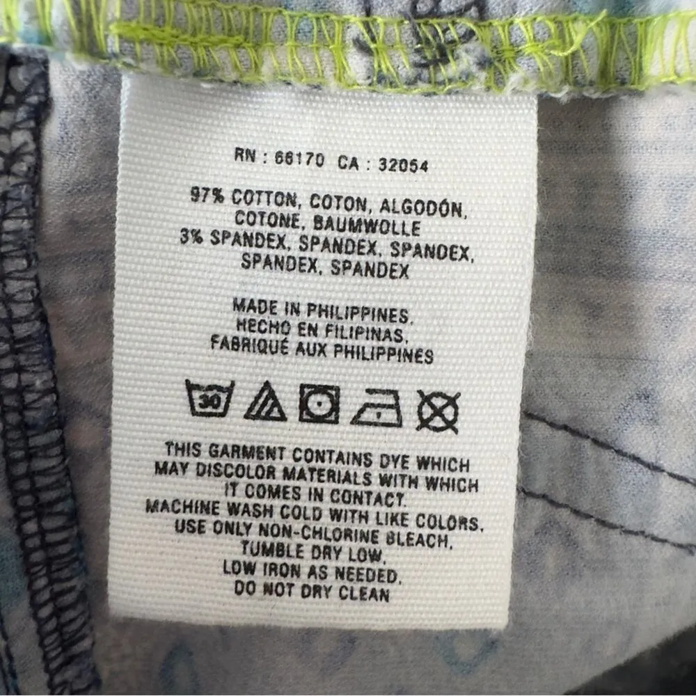 Pilcro and the Letterpress Anthropologie Blue Patterned Patchwork Corduroy Pants - Image 13