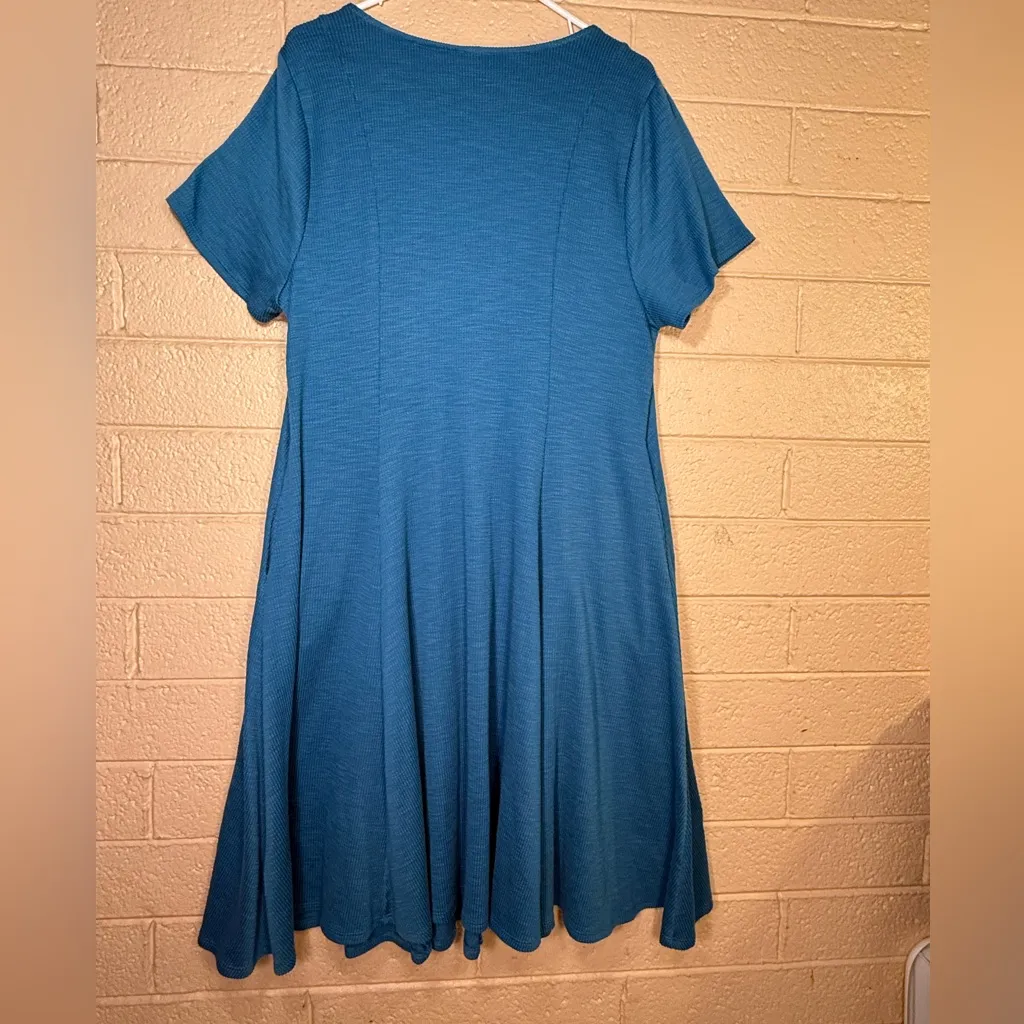 Torrid Teal Knit Top - Image 2