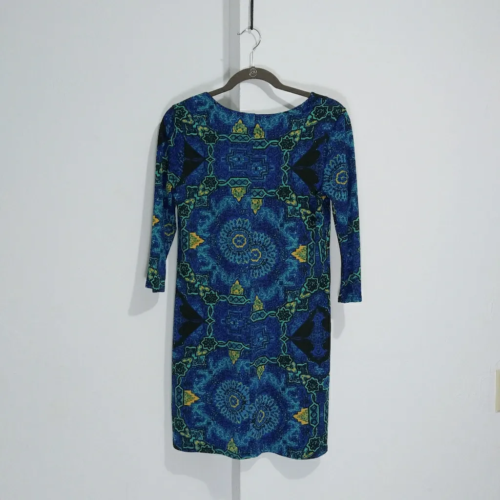 Plenty by Tracy reese jersey shift boho d… Blue Size undefined - Image 4