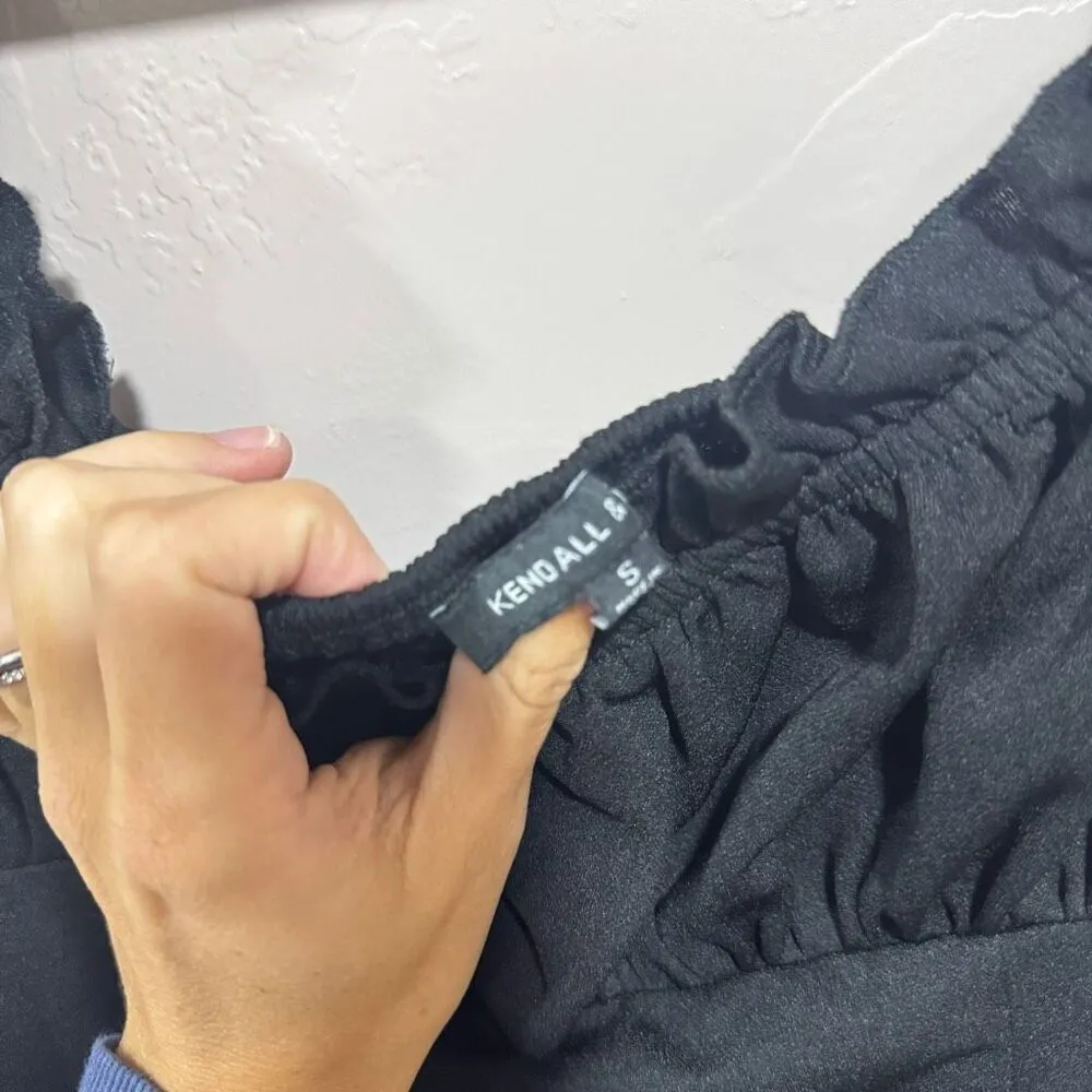 KENDALL & KYLIE Juniors size S Cute BLACK PARTY Dress - Image 5