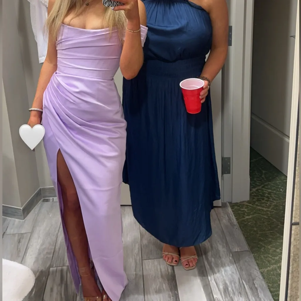 SAU LEE BRANDI GOWN Purple Size 2 - Image 2