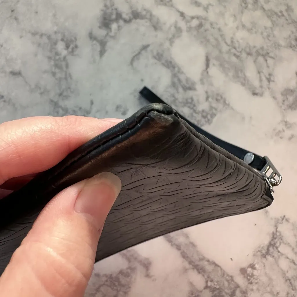 Zadig & Voltaire Initale La Pouch Clutch in Black - Image 10