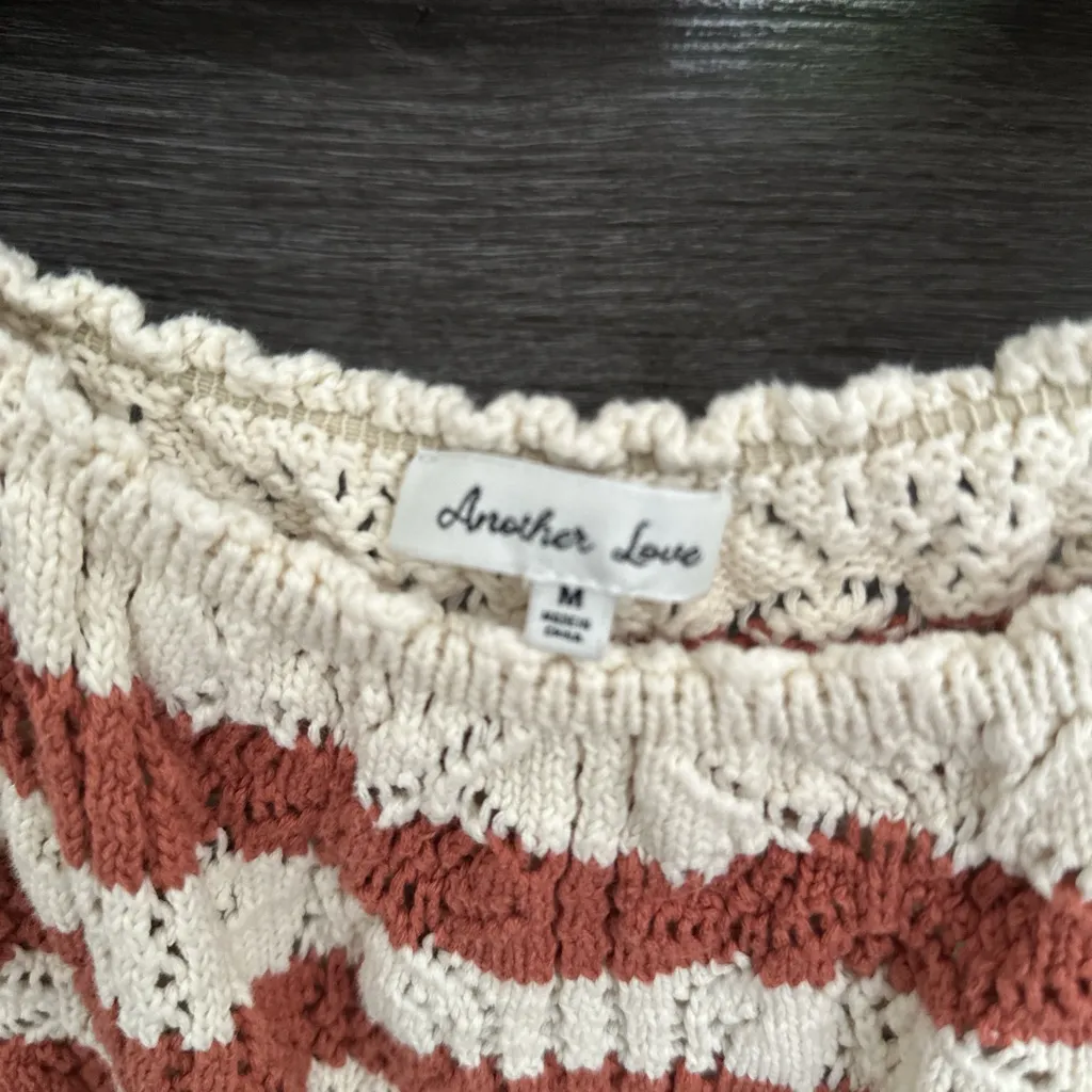 Another Love Knit Top Red Size M - Image 2