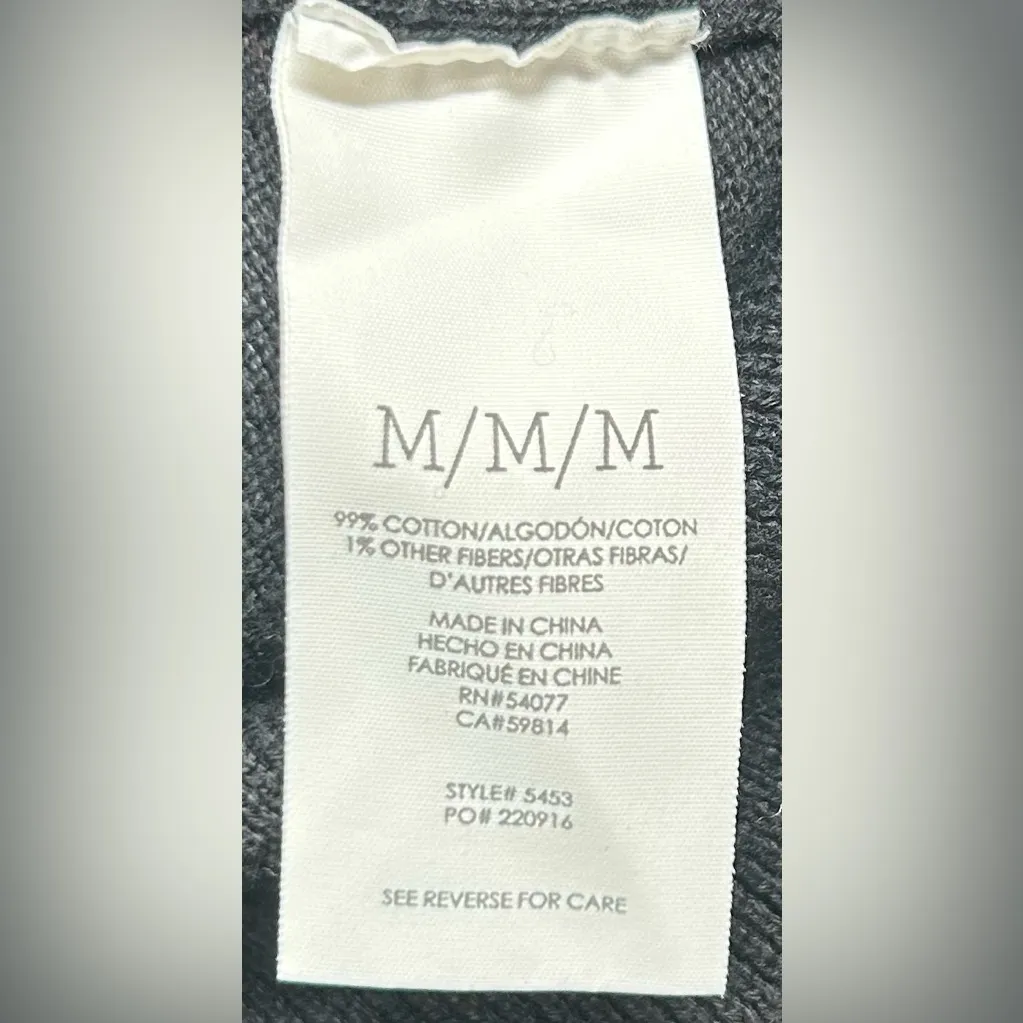 Cabi Switch Women’s Size M Black V-Neck Zip Up Modern Staple Cardigan Sweater - Image 3