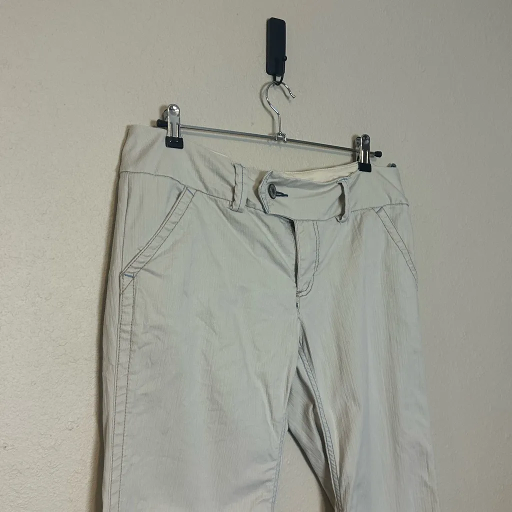 Free People Vintage Rare‎ Y2K Low-Rise Flared Leg Pants Size 10 - Image 2